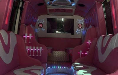 Pink Party Bus