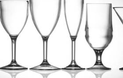 Reusable Stemmed Wineglasses