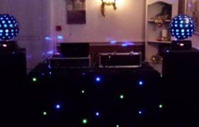 Black Bronze Rig with Starburst disco effects