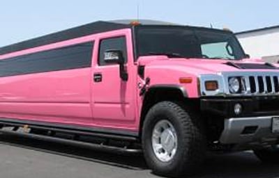 Pink Hummer H2 (Up to 16)