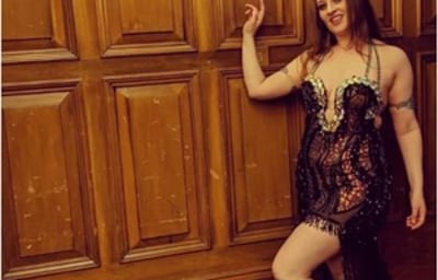 Doe Demure belly dance at The Grand Hotel