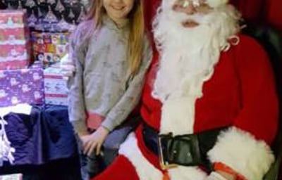 santa at little subs