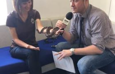 Guest on BBC Radio Kent in 2016 and 2017