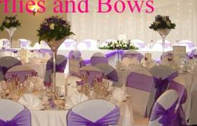 Full Purple Wedding Set Up