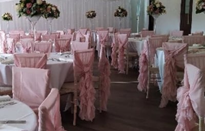 dusky pink full set up 