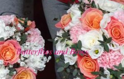 Coral Wedding Bouquets