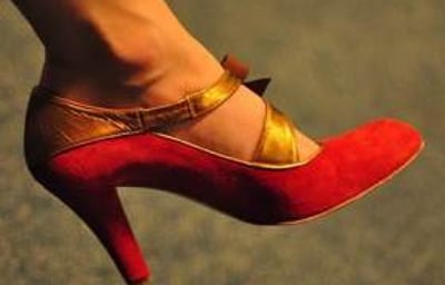 '......in these shoes?'