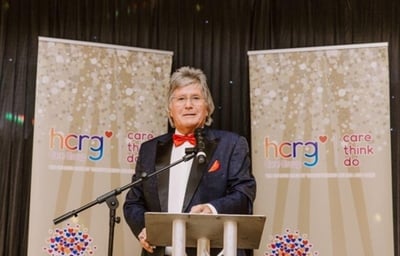 Hosting the HCRG Difference Awards, Ansty Hall, Coventry.