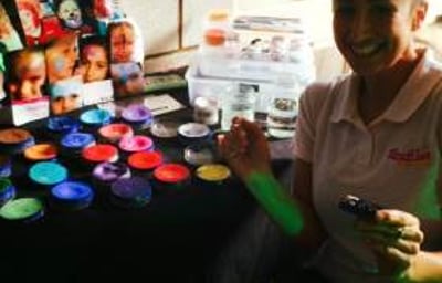 face painting