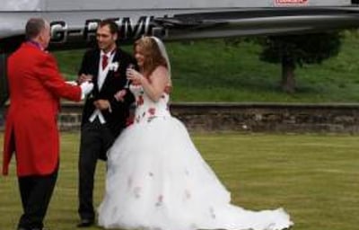 Greeted With Some Bubbly at Osmaston Park