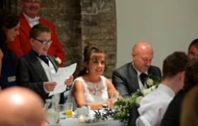 11 Yr Old Son of the Bride Does a Great Speech for His Mum  #Wedding Toastmaster