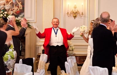 Hassop Hall # Wedding Master of Ceremonies # Toastmaster # Michael Wall
