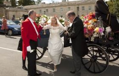 Greet the Bride as She Arrives