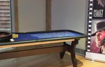 Roulette table Peaky Blinders theme