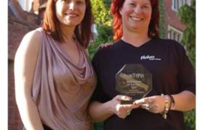 Helen Elvins & Model - Leanne