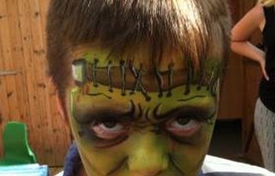 Frankenstein Face Painting Absolutely Painted Faces