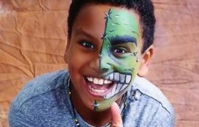 The Hulk Face Painting Absolutely Painted Faces