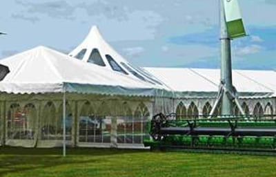 Marquee Hire for Trade Show in Suffolk