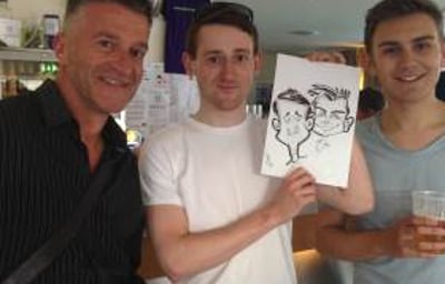 Corporate Event Caricature