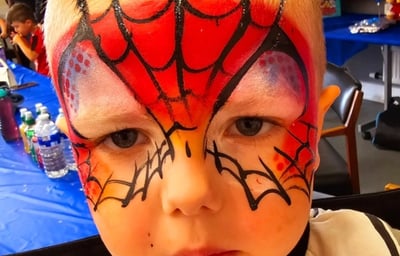 Rainbow Faces Ltd Spiderman