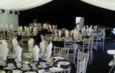 Reception marquee