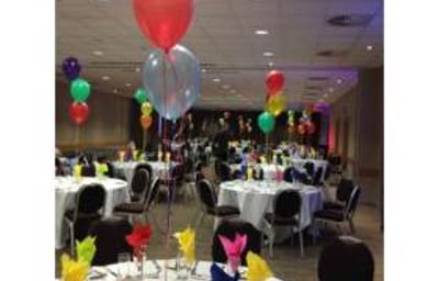 Holiday Inn Maidenhead Chair Cover Hire and Balloons Decorations