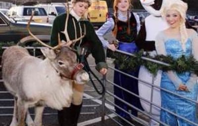 Elsa, Anna, Olaf, Sven and Elf!