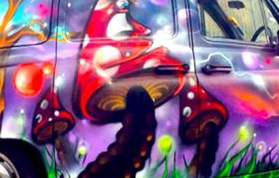 Enchanted Forest Taxi Photo Booth