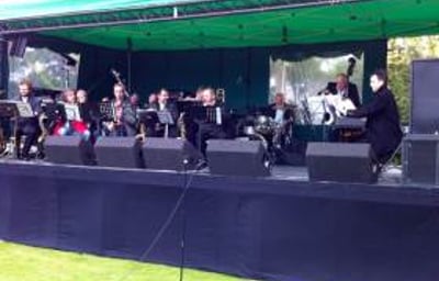 Larger Outside Covered Stage