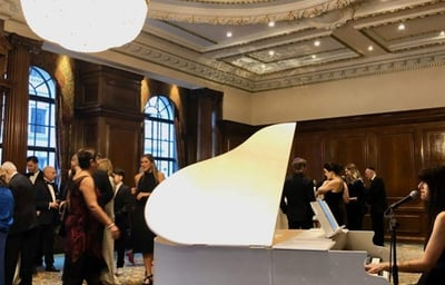 A wedding reception in London