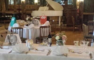 A wedding breakfast at High Rocks