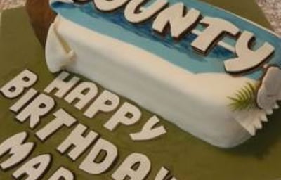 Bounty Novelty Cake