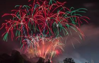 Firework Champions Winning Display