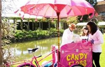 Candy Floss Trike / Cart Hire service from Love Candy Floss 