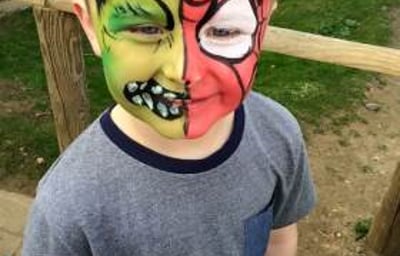 Half Hulk Half Spider-Man 