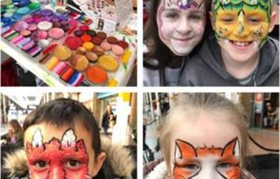 Izzy Face painting pics