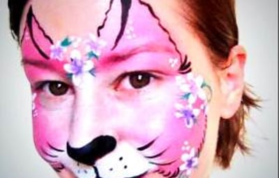 Flower Cat Face Paint