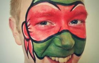 Ninja Turtle Face Paint