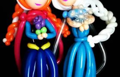 Snow Sisters Balloons