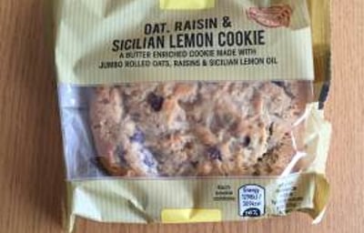 Oat, Raisin & Sicilian Lemon Cookie