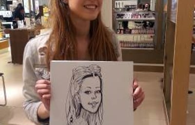 Caricature on Corporate Event