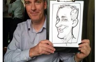 Birthday Party Caricature