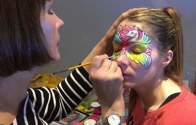 Painting Birthday girl