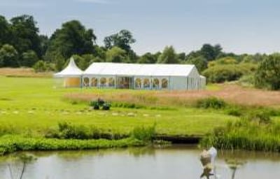 Wedding marquee hire at the Yorkshire Arboretum