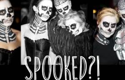 Spooked halloween banner v2