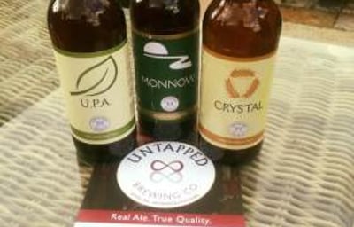 Untapped brews on offer! (Brewery based in Raglan, Newport)