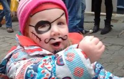 Arrrrrrrgh!  Mini Pirate - Catherine Hill Street Party