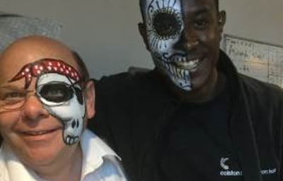 Colston Hall staff getting into the spirit - Hoo Ha, Bristol