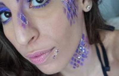 Mermaid Adult Face Painting