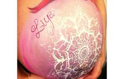 Baby Bump Painting